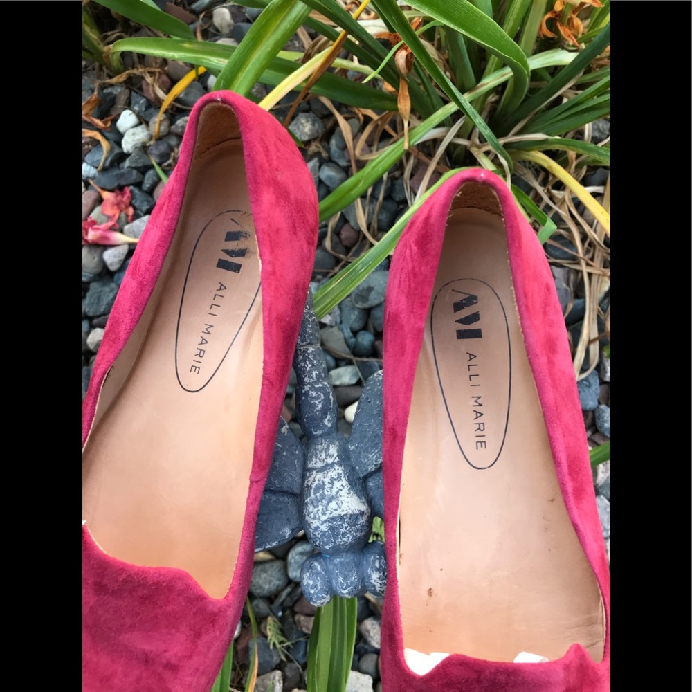 🌸🌈🍀 ALLI Marie Suede Flats - Picture 4 of 12